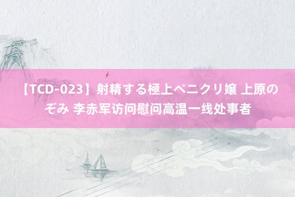 【TCD-023】射精する極上ペニクリ嬢 上原のぞみ 李赤军访问慰问高温一线处事者