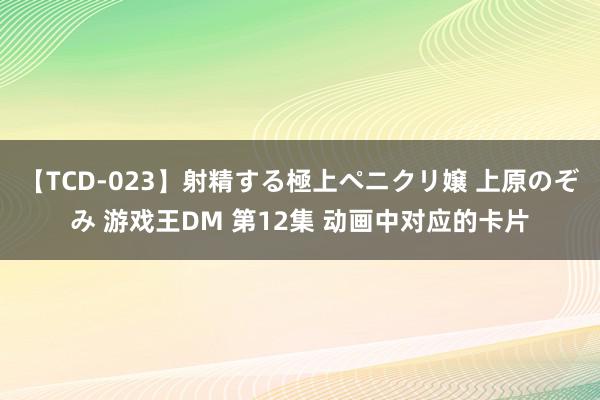 【TCD-023】射精する極上ペニクリ嬢 上原のぞみ 游戏王DM 第12集 动画中对应的卡片