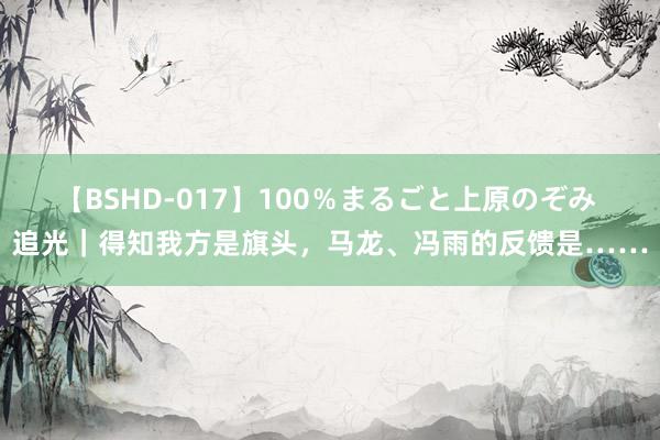 【BSHD-017】100％まるごと上原のぞみ 追光｜得知我方是旗头，马龙、冯雨的反馈是……