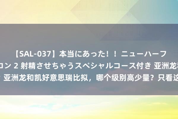 【SAL-037】本当にあった！！ニューハーフ御用達 性感エステサロン 2 射精させちゃうスペシャルコース付き 亚洲龙和凯好意思瑞比拟，哪个级别高少量？只看这2组数据，就不错了