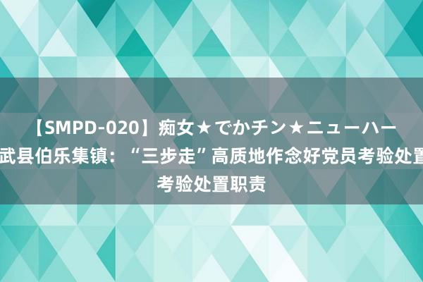 【SMPD-020】痴女★でかチン★ニューハーフ 成武县伯乐集镇：“三步走”高质地作念好党员考验处置职责