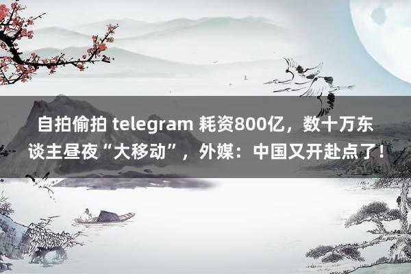 自拍偷拍 telegram 耗资800亿，数十万东谈主昼夜“大移动”，外媒：中国又开赴点了！